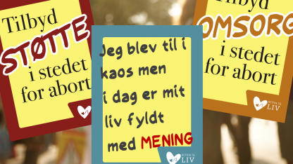 Vær med til at bære budskabet