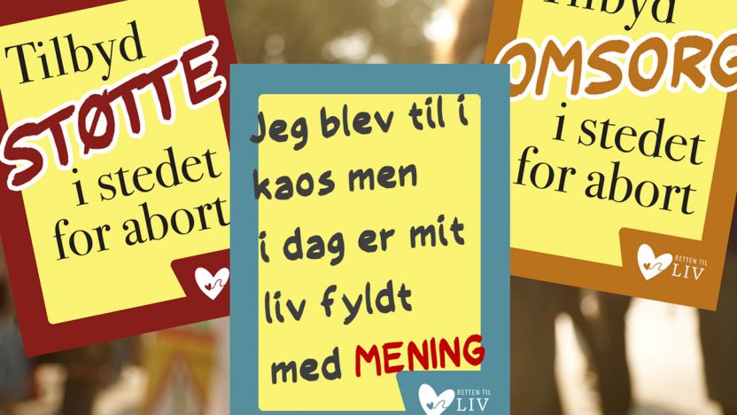 Vær med til at bære budskabet